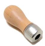 Wooden Rasp Handle - Screw-On Short 